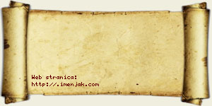 Nina Bojanović vizit kartica